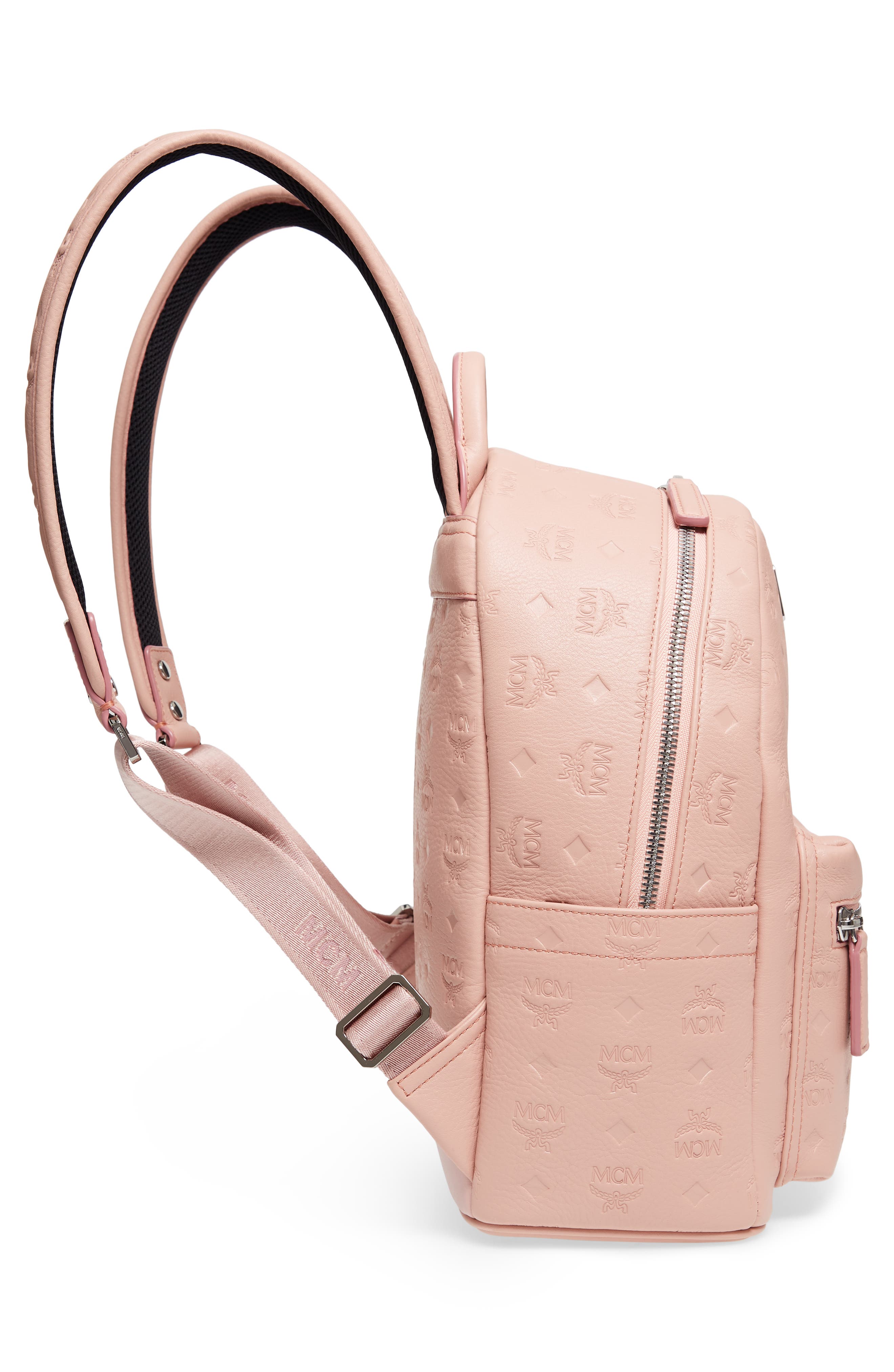 MCM Ottomar Leather Backpack, Alternate, color, 