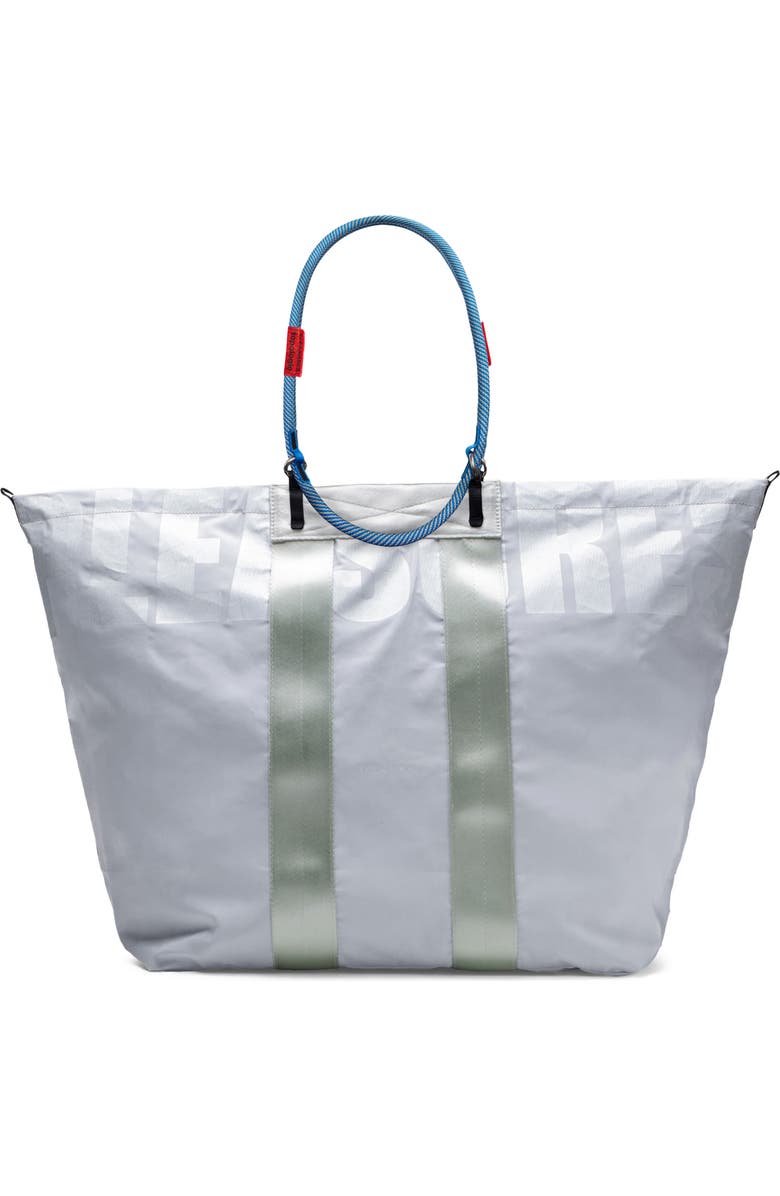 PLEASURES x Topologie Summit Reversible Tote, Main, color, Black / Gray