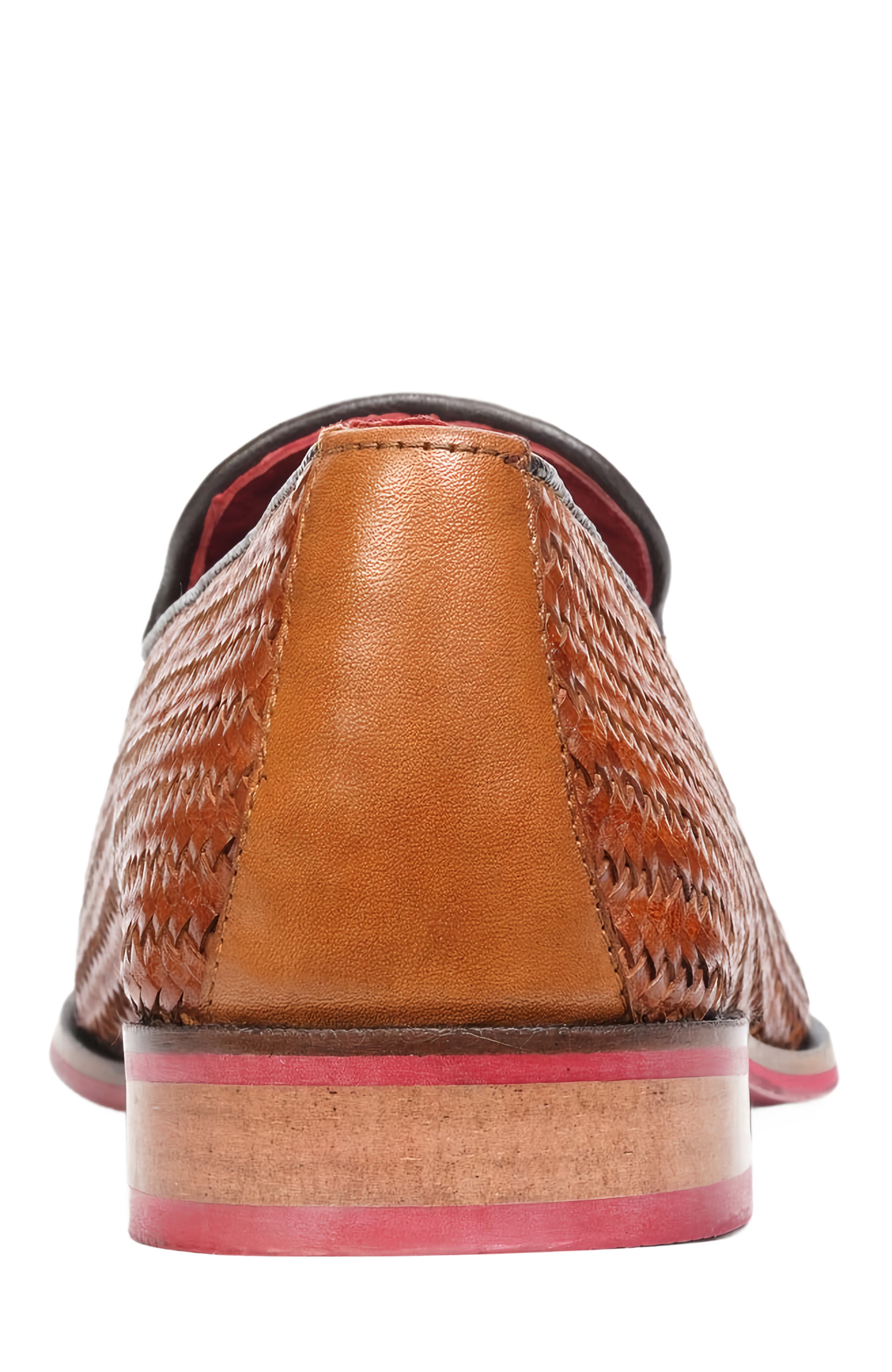 CARLOS SANTANA Gibson Weave Loafer, Alternate, color, Tan