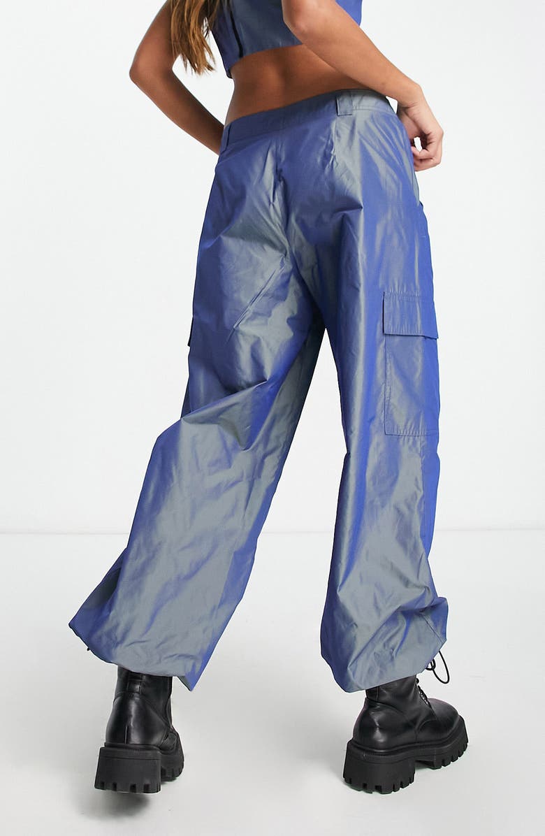 ASOS DESIGN Oversize Parachute Pants, Alternate, color,