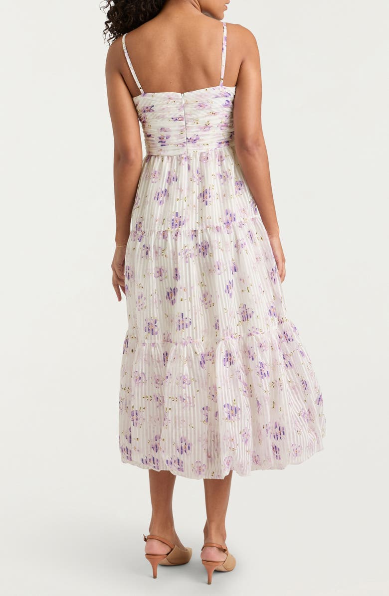 Cinq à Sept Joie Tossed Poppies Stretch Cotton Dress, Alternate, color, Ivory Multi