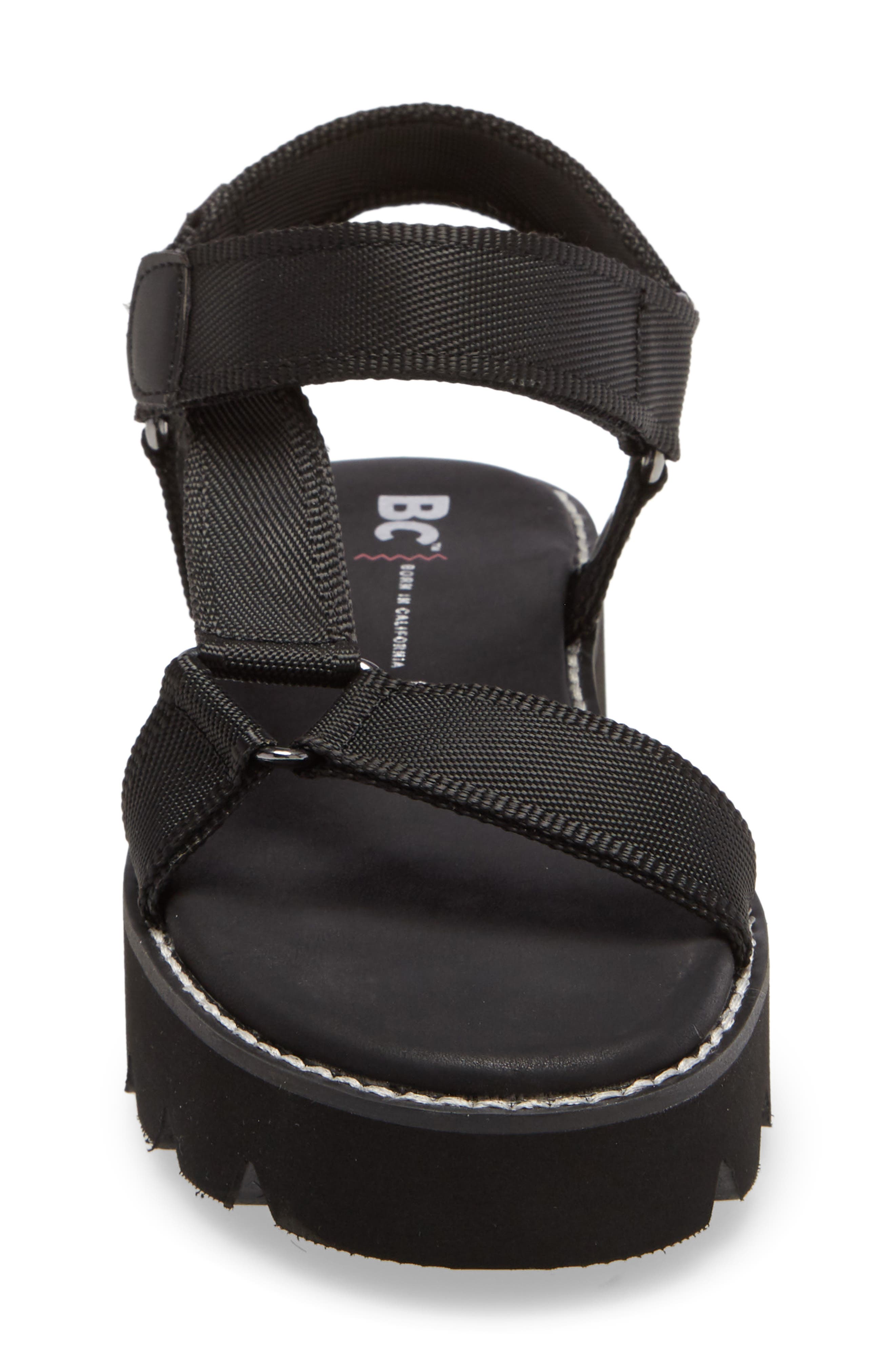 BC Footwear Eye On The Prize Quarter Strap Platform Sandal, Alternate, color, 
