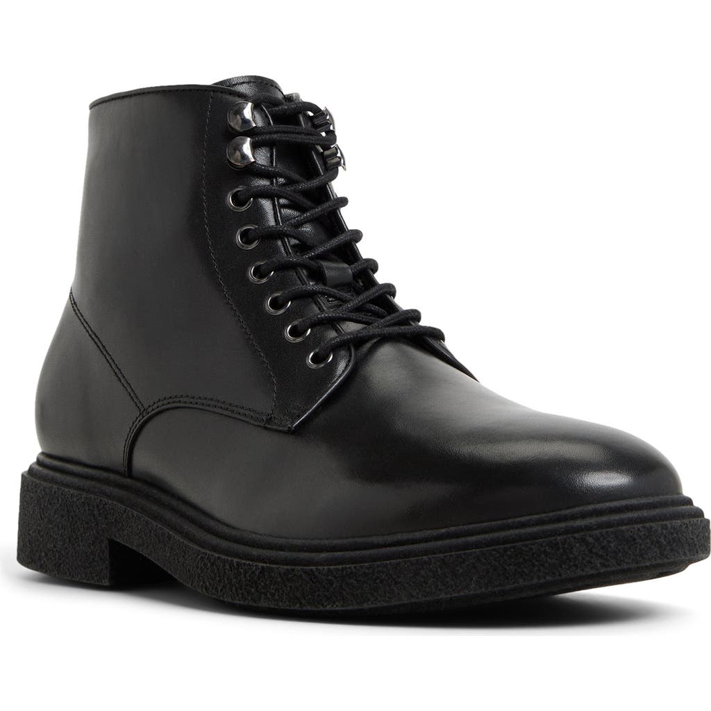 Aldo Walton Lace-up Boot In Black