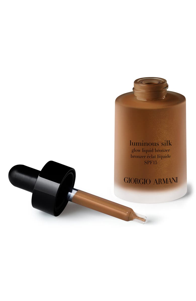 ARMANI beauty Luminous Silk Glow Liquid Bronzer Drops, Alternate, color, 110 Tan To Deep