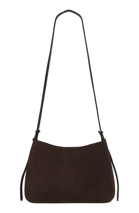 The Lori Suede Shoulder Bag