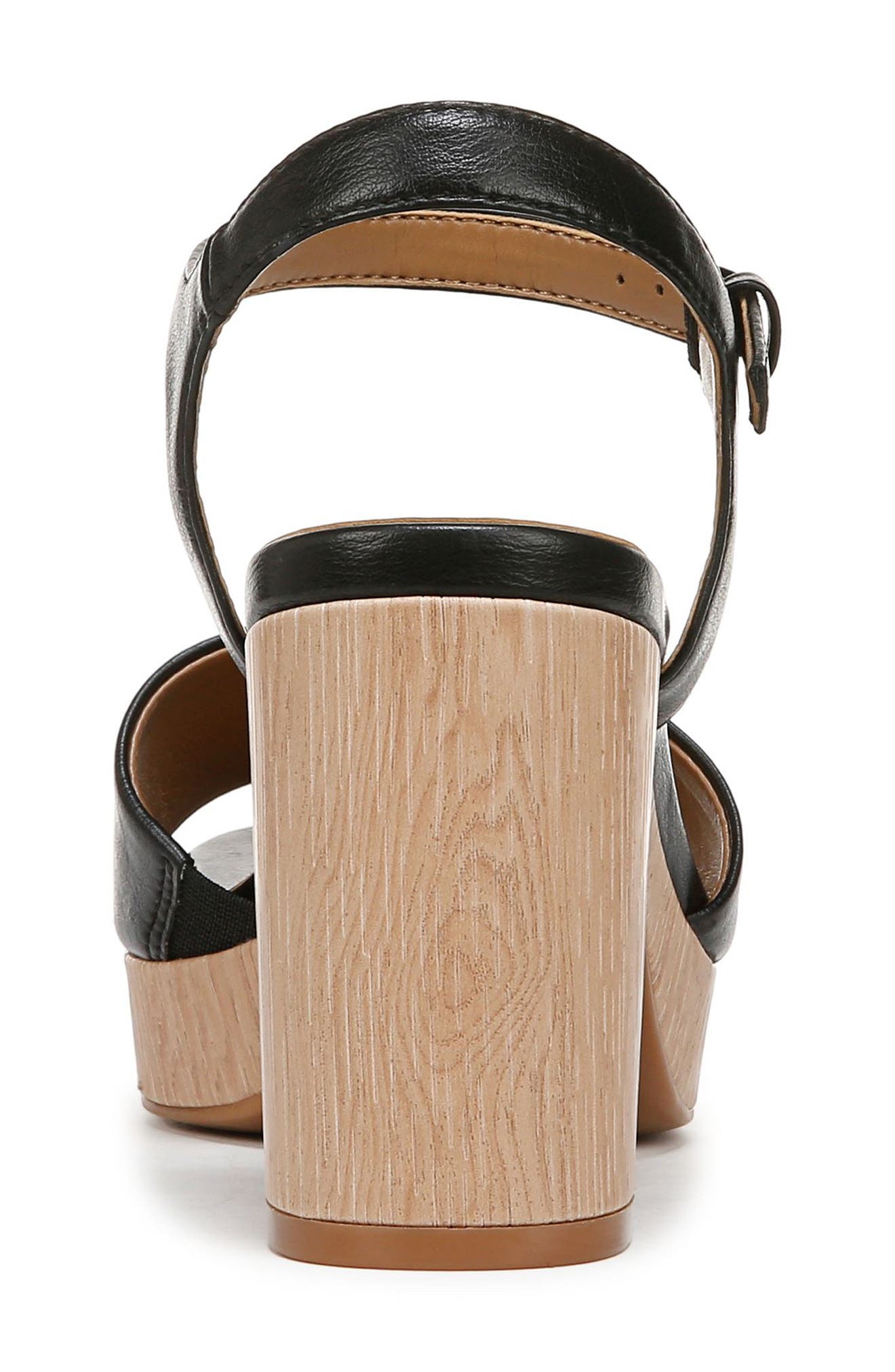 Naturalizer Lilly Platform Sandal, Alternate, color, Blaci