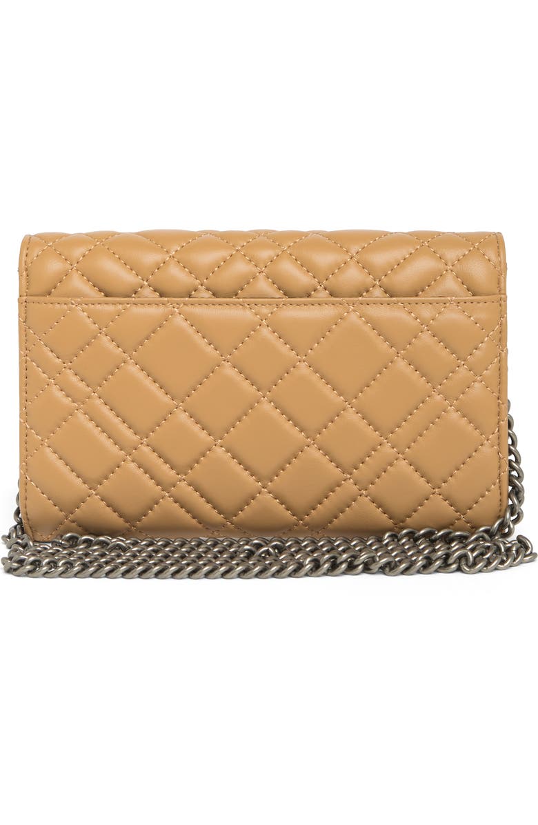 Kurt Geiger London KURT GEIGER Brixton Quilted Chain Wallet, Alternate, color,