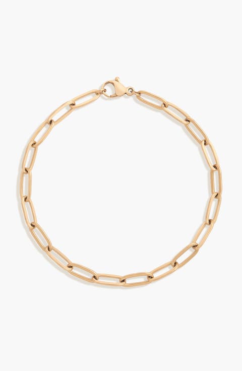 Unbreakable Paperclip Chain Bracelet