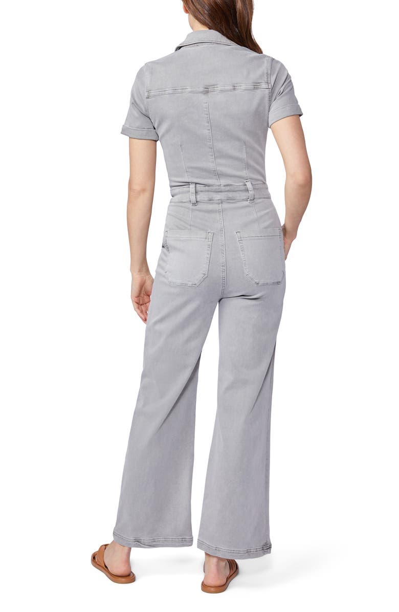 PAIGE Carly Tie Waist Wide Leg Jumpsuit, Alternate, color, 