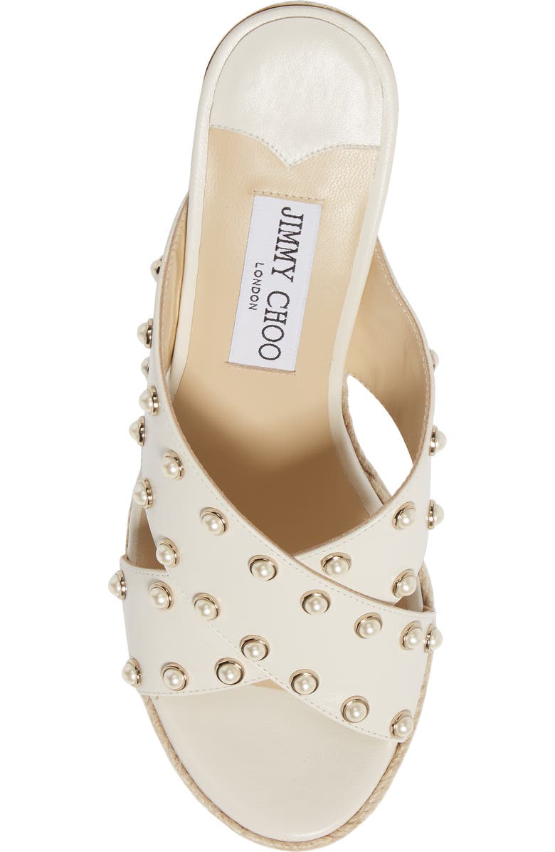 Jimmy Choo Dovina Espadrille Platform Wedge, Alternate, color,