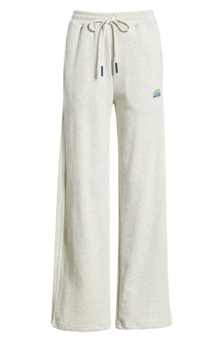 Rip Curl Surf Spliced Flare Leg Sweatpants, Alternate, color, Grey Marle