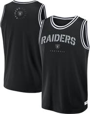 FANATICS Men's Fanatics Black Las Vegas Raiders Elements Future Ground Jersey Tank Top
