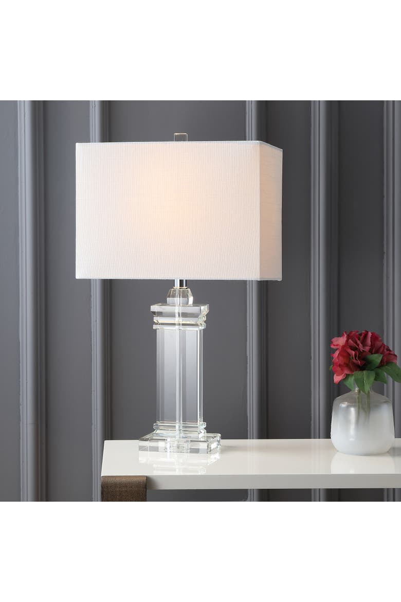 Ophelia Crystal LED Table Lamp, Main, color, Clear