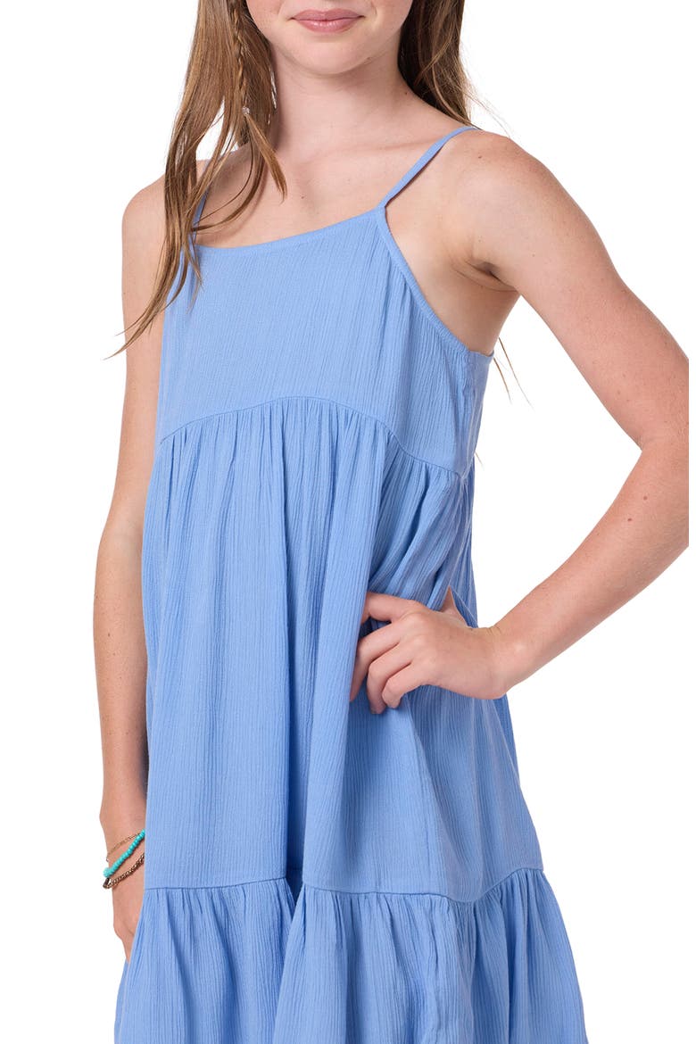 Kids' Haylee Cover-Up Dress, Alternate, color, AZURINE