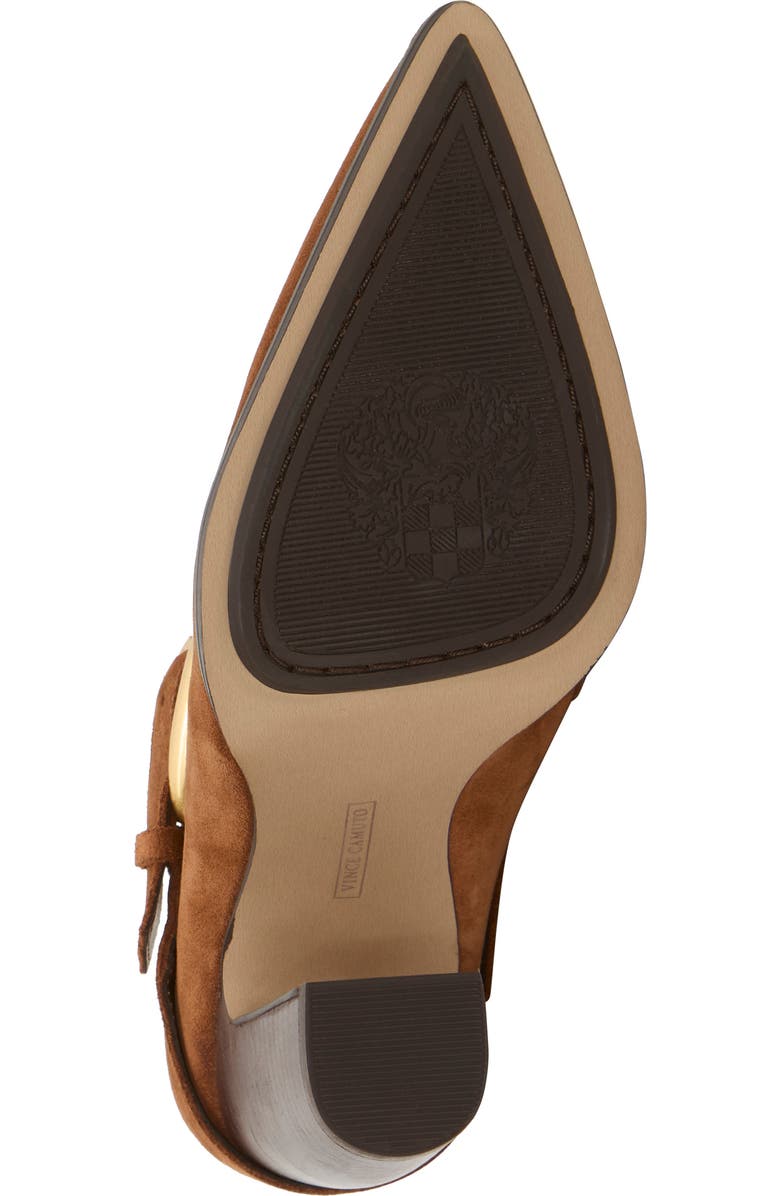 Vince Camuto Bailey Pointed Toe Mule, Alternate, color, Burnt Sugar Verona