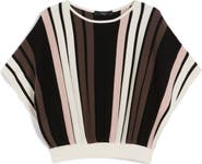 Weekend Max Mara Pegola Stripe Crop Knit Top