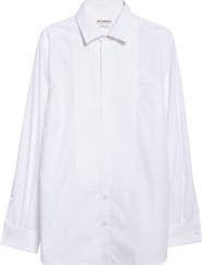 JW Anderson Pleated Front Tuxedo Shirt