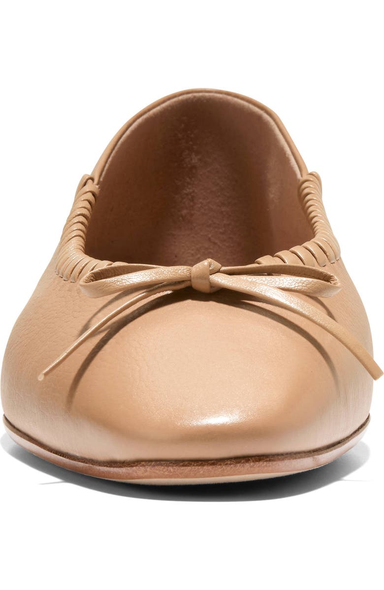 Cole Haan Jaya Travel Ballet Flat, Alternate, color, Tuscan Sand/ Stitch