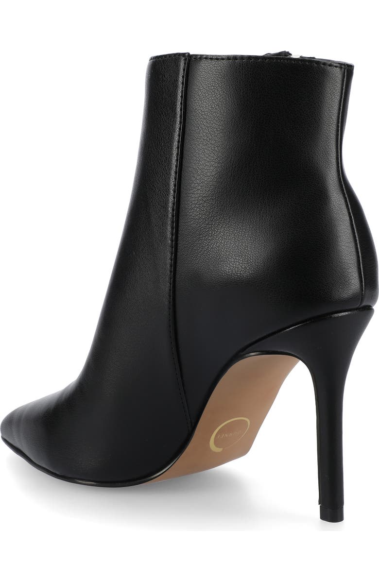 Journee Collection Leyna Zip Boot - Wide Width Available, Alternate, color, Black