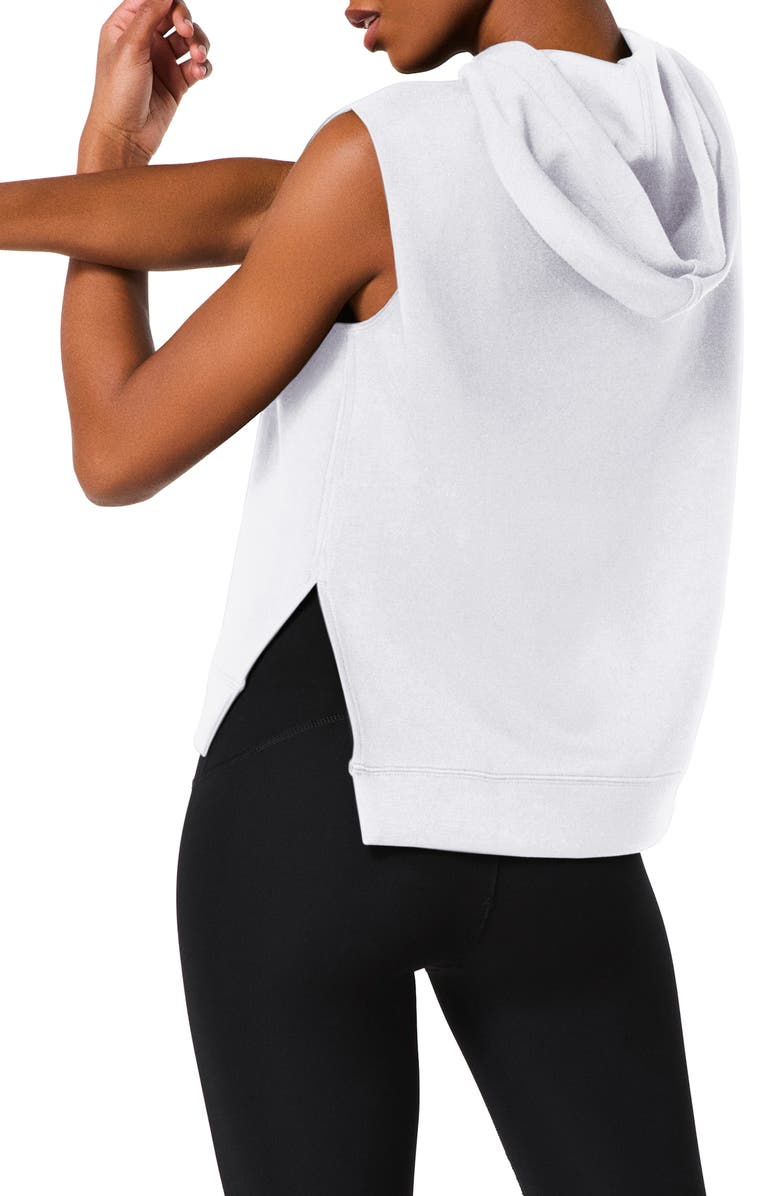 SPANX<sup>®</sup> AirEssentials Sleeveless Hoodie, Alternate, color, Powder