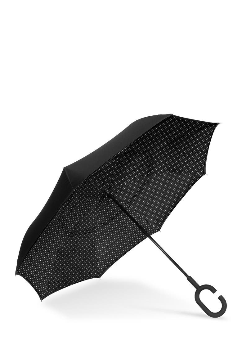 Unbelievabrella Reversible Umbrella, Main, color, NORD PROM DRESS