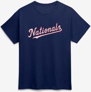 Logo Athletic Men's Logo Athletic Navy Washington Nationals Wordmark T-Shirt