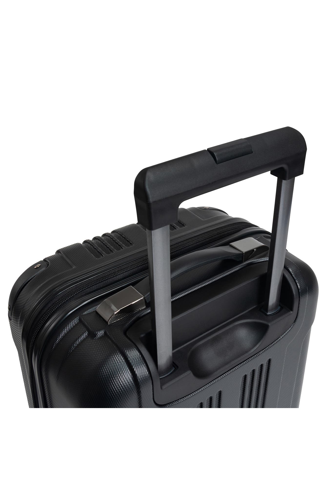 Kenneth Cole Reaction Out of Bounds 24" Lightweight Hardside 4-Wheel Spinner Luggage, Alternate, color, Black