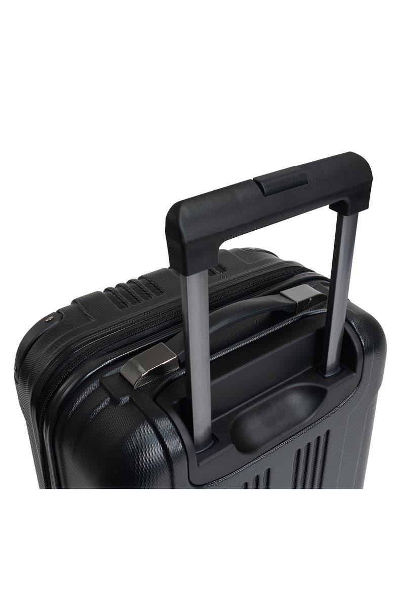 Out of Bounds 28" Lightweight Hardside 4-Wheel Spinner Luggage, Alternate, color, BLACK