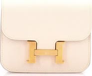 Pre-Owned Hermes Constance Slim Wallet Epsom