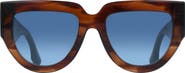 Victoria Beckham 53mm Classic Logo Tea Cup Sunglasses
