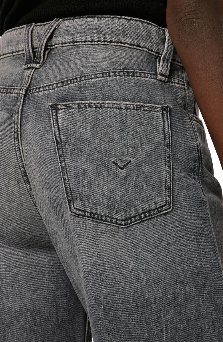 Hudson Jeans Jodie Loose Fit High Waist Wide Leg Rigid Jeans, Alternate, color, 