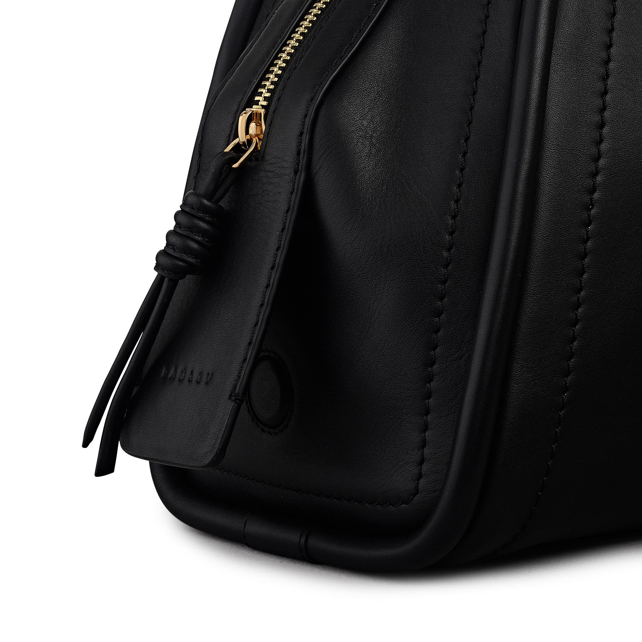 Radley The Golborne Medium Ziptop Satchel Bag, Alternate, color, Black