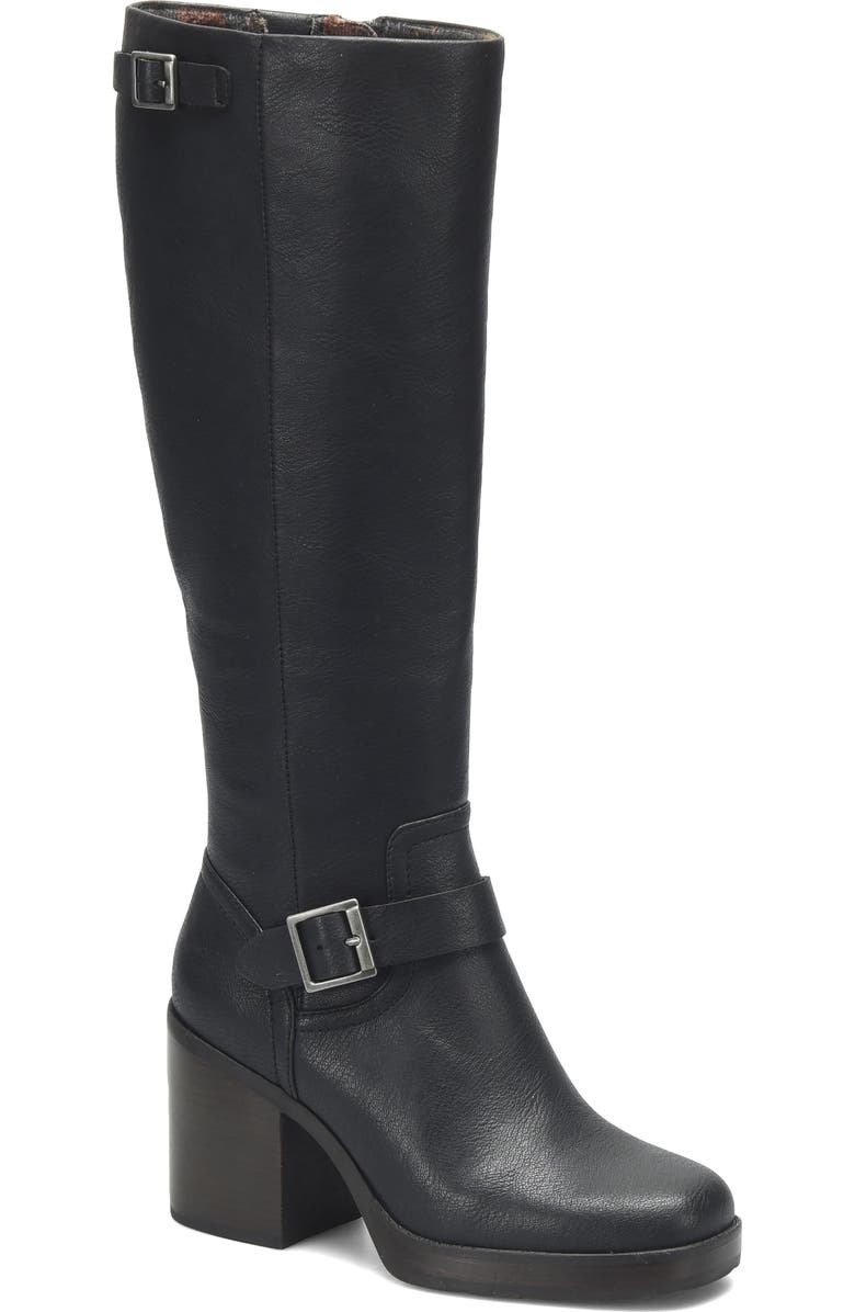 KORKS Karalyn Knee High Boot, Main, color, Black