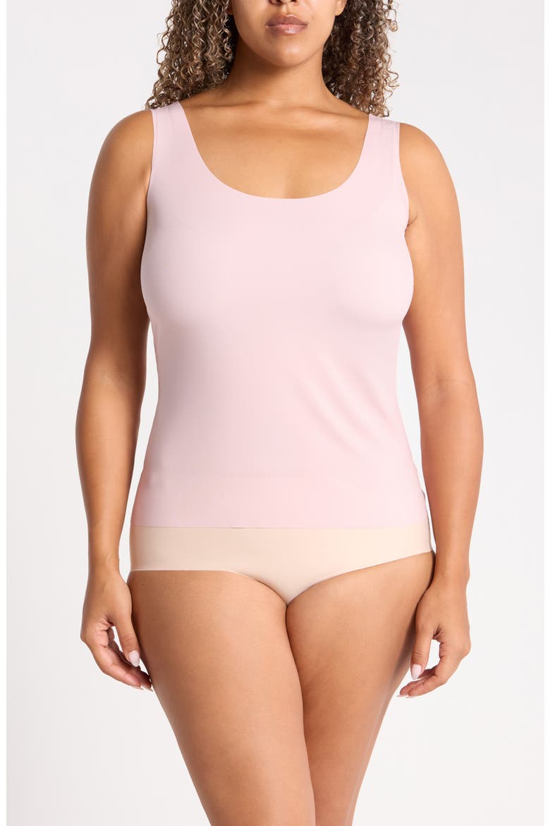 Invisible Edge Tank, Main, color, PINK PUFF