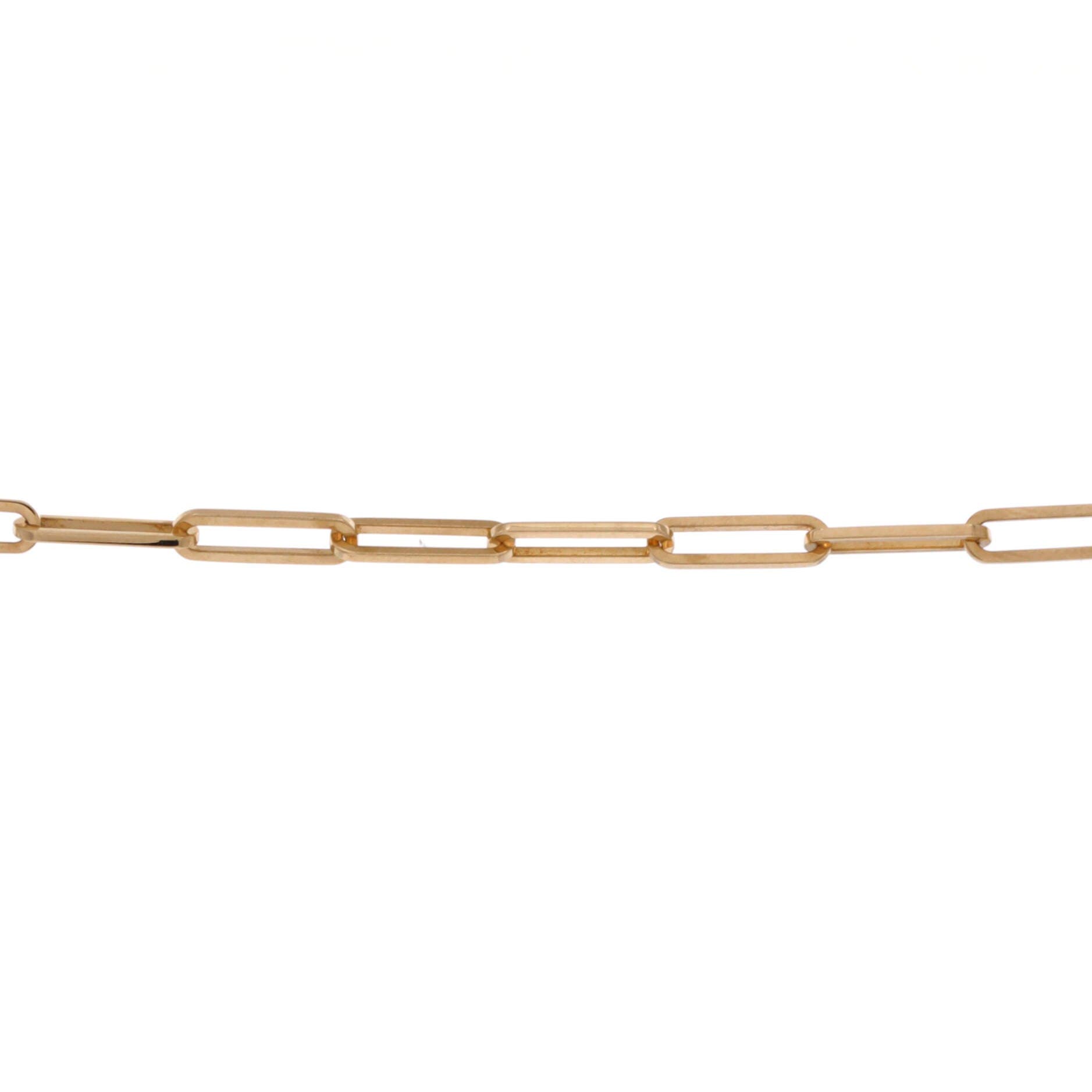 Kelly Chaine Lariat Necklace 18K Yellow Gold with Diamonds Small, Alternate, color, Metallic Gold