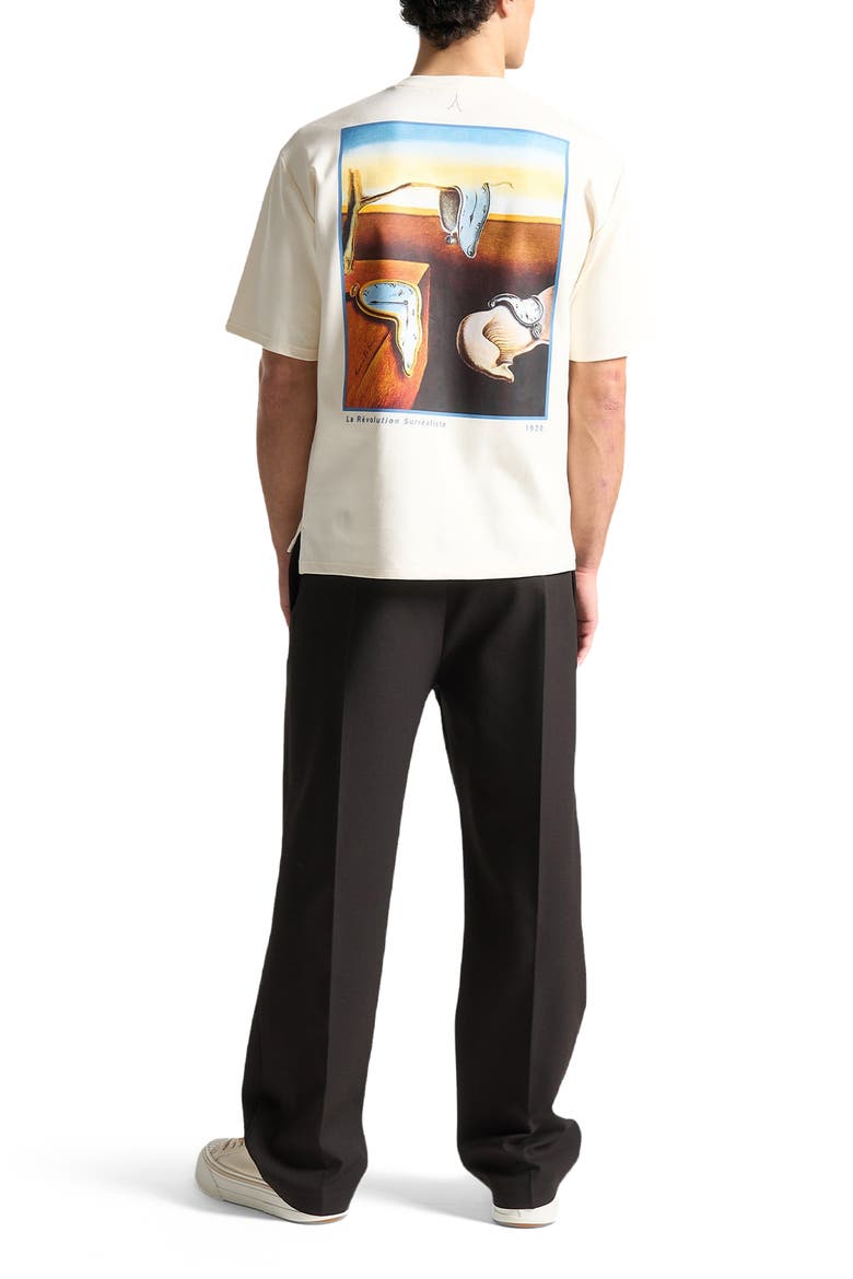 The Art Cotton T-Shirt, Alternate, color, Cream