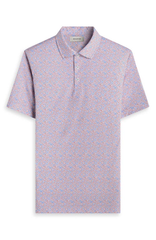 Bugatchi Victor Ooohcotton® Floral Polo In Pink