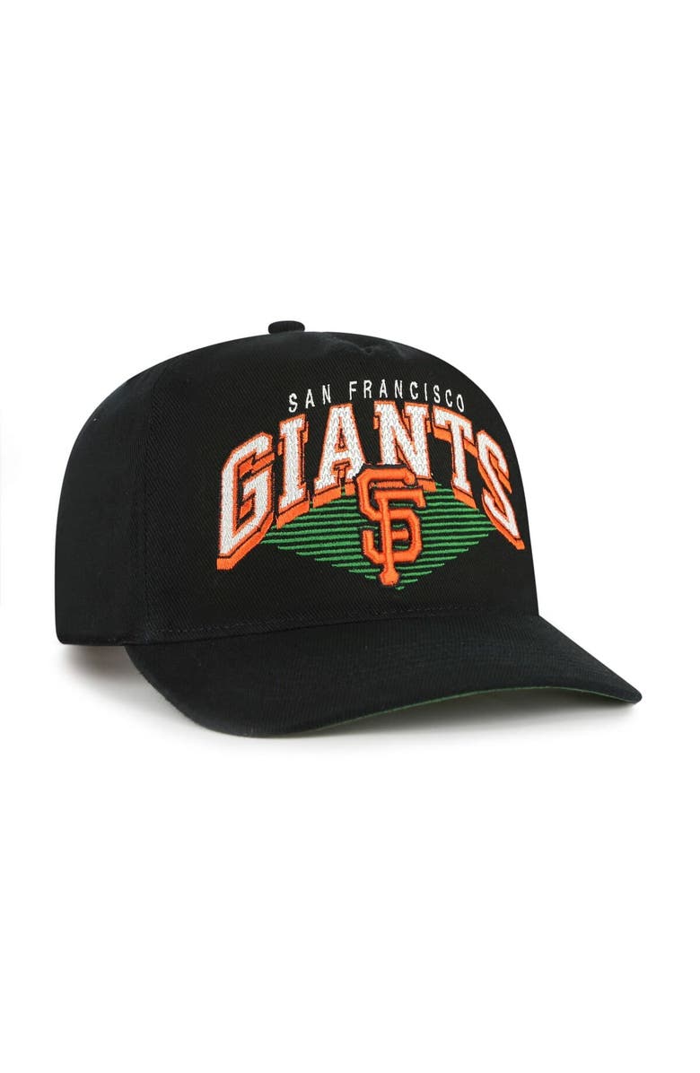 '47 Men's '47 Black San Francisco Giants Pomona Hitch Adjustable Hat, Alternate, color,
