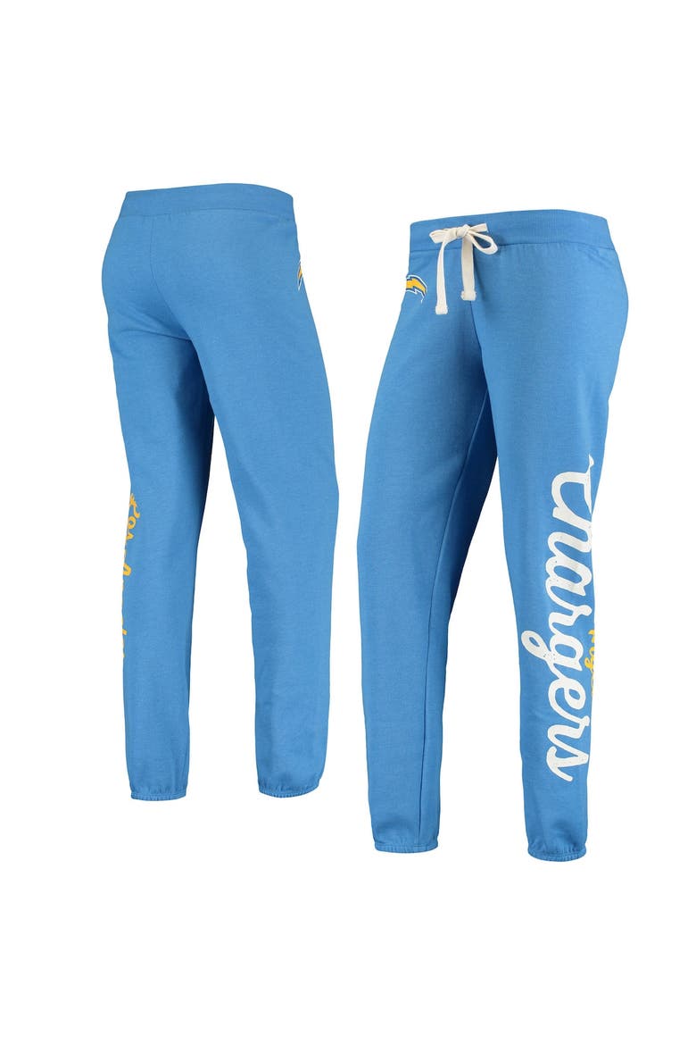 Women's G-III 4Her by Carl Banks Powder Blue Los Angeles Chargers Scrimmage Pants, Alternate, color, Powder Blue