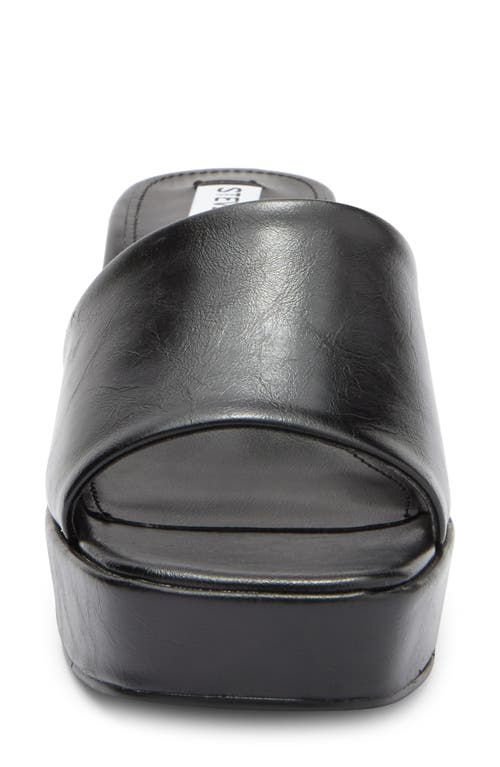 Steve Madden Troyye Platform Sandal In Black