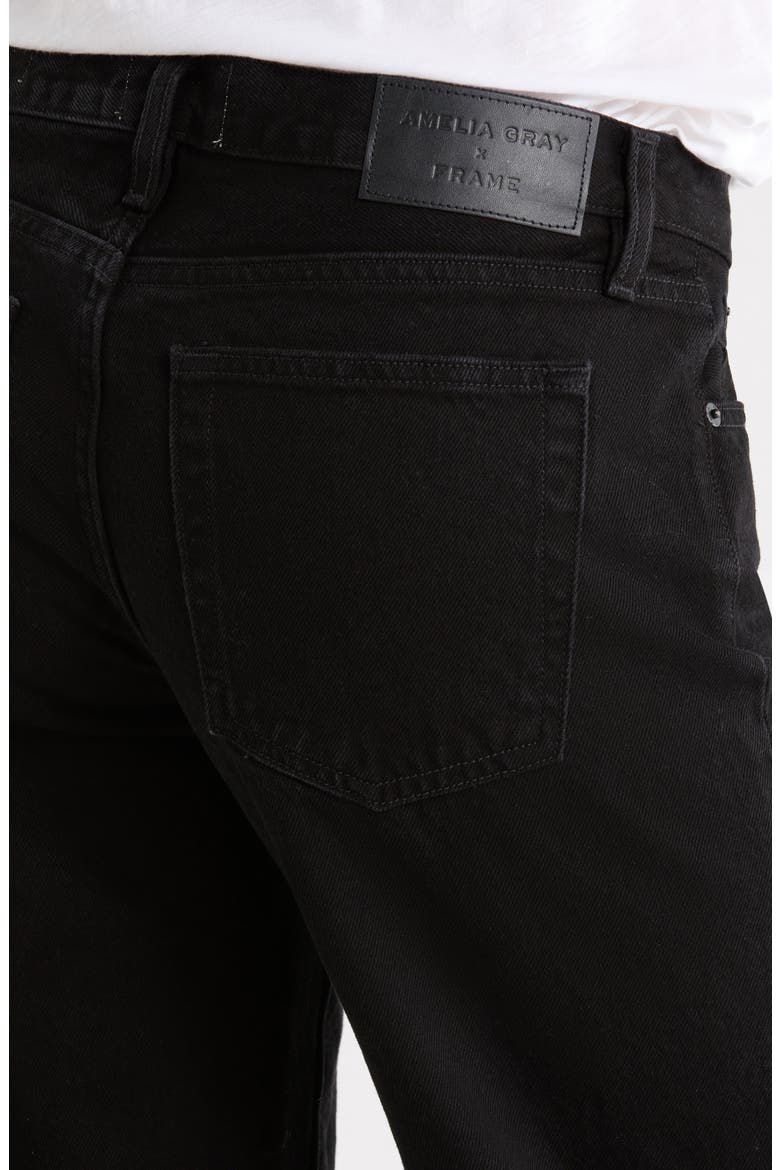 The Gray Bootcut Jeans, Alternate, color, BLACK