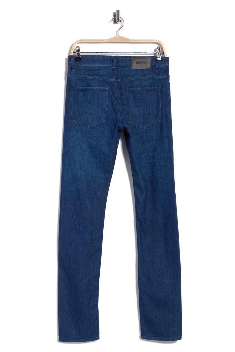 Delaware Straight Leg Jeans, Alternate, color, DARK BLUE