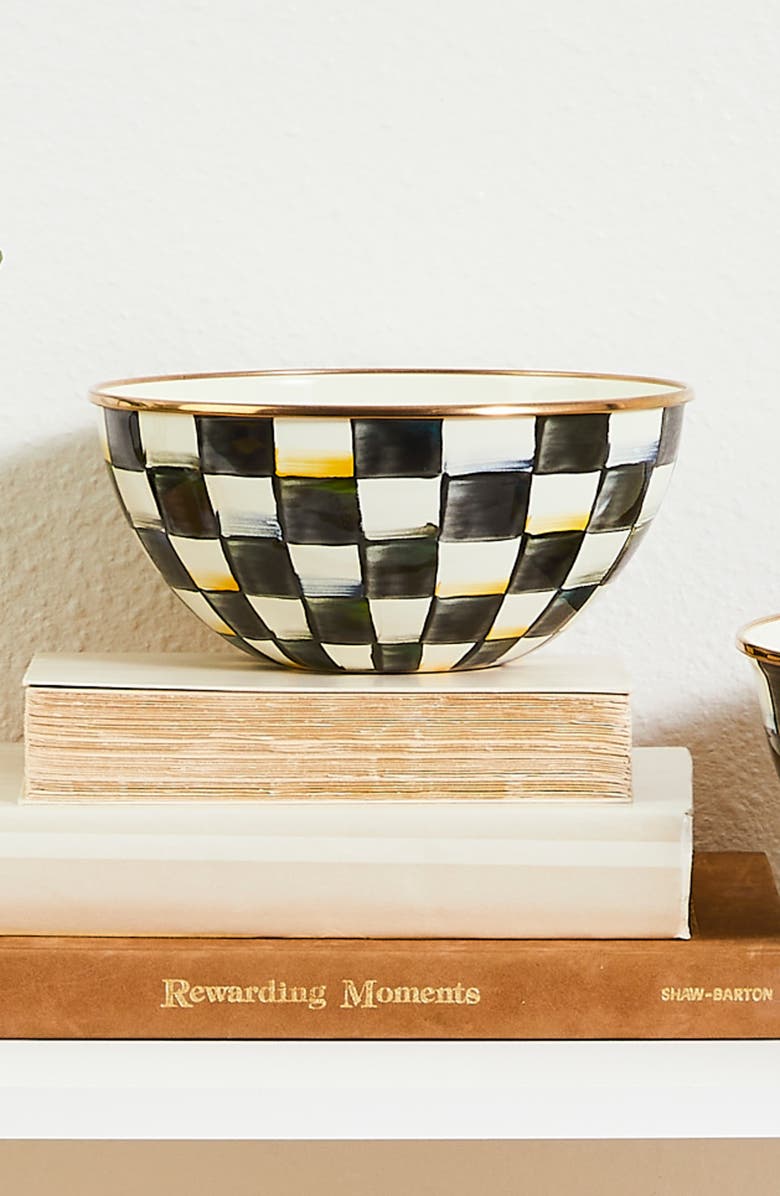 MACKENZIE CHILDS Courtly Check Small Everyday Bowl, Alternate, color, Courtly