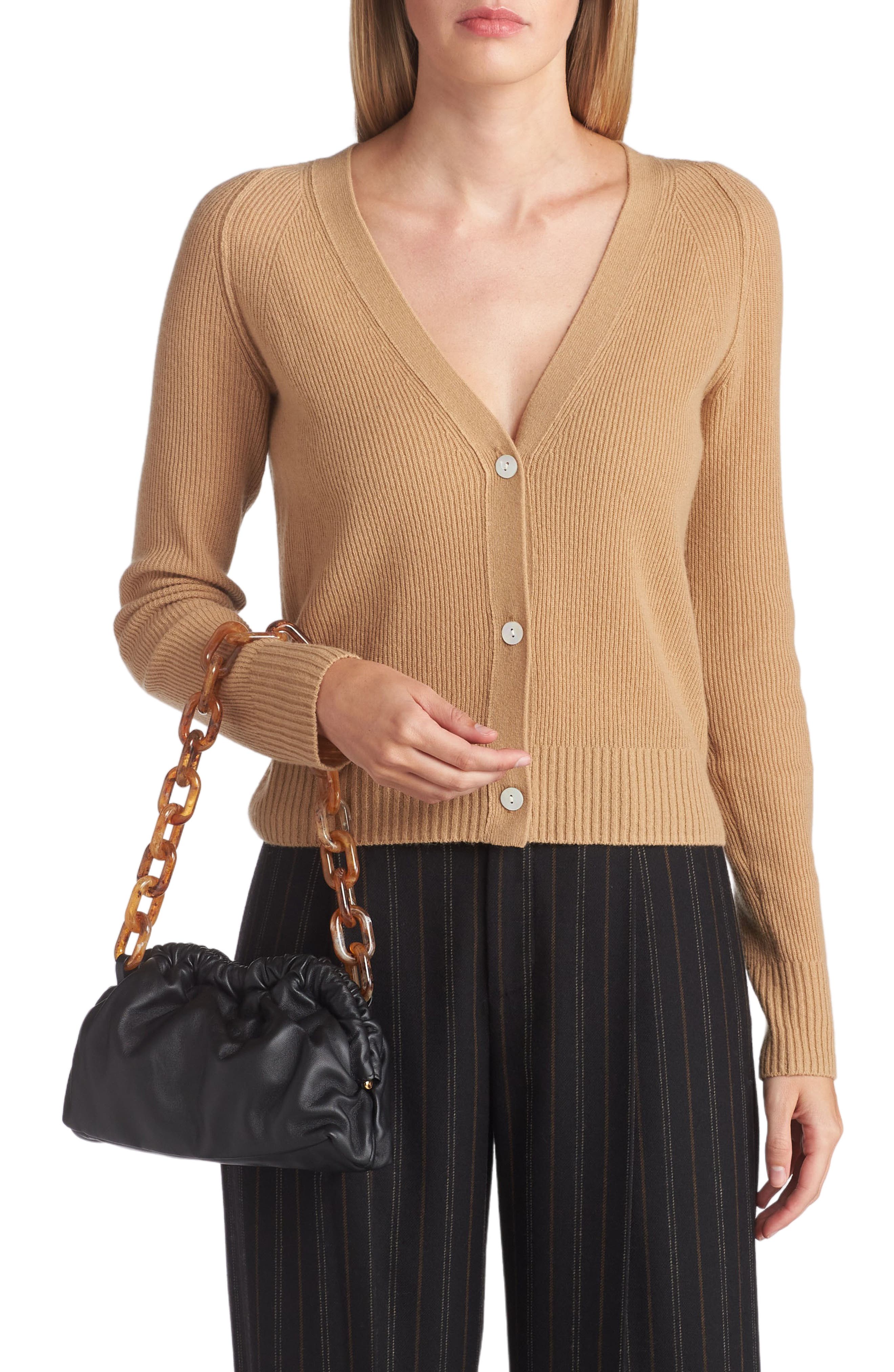 Mansur Gavriel Mini Twist Leather Top Handle Bag, Alternate, color, 