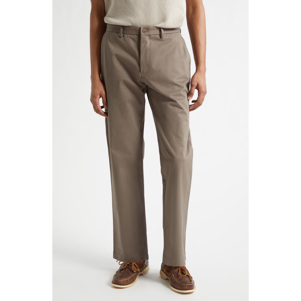 Sunspel Cotton Drill Trousers in Dark Stone at Nordstrom, Size 32 X 32