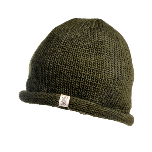 Nirvanna Designs Baxter Hat In Olive