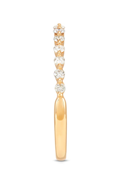 Frankie & Zoe Diamond Band Ring In Gold