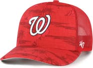 '47 Men's '47 Red Washington Nationals Fiji Trucker Adjustable Hat