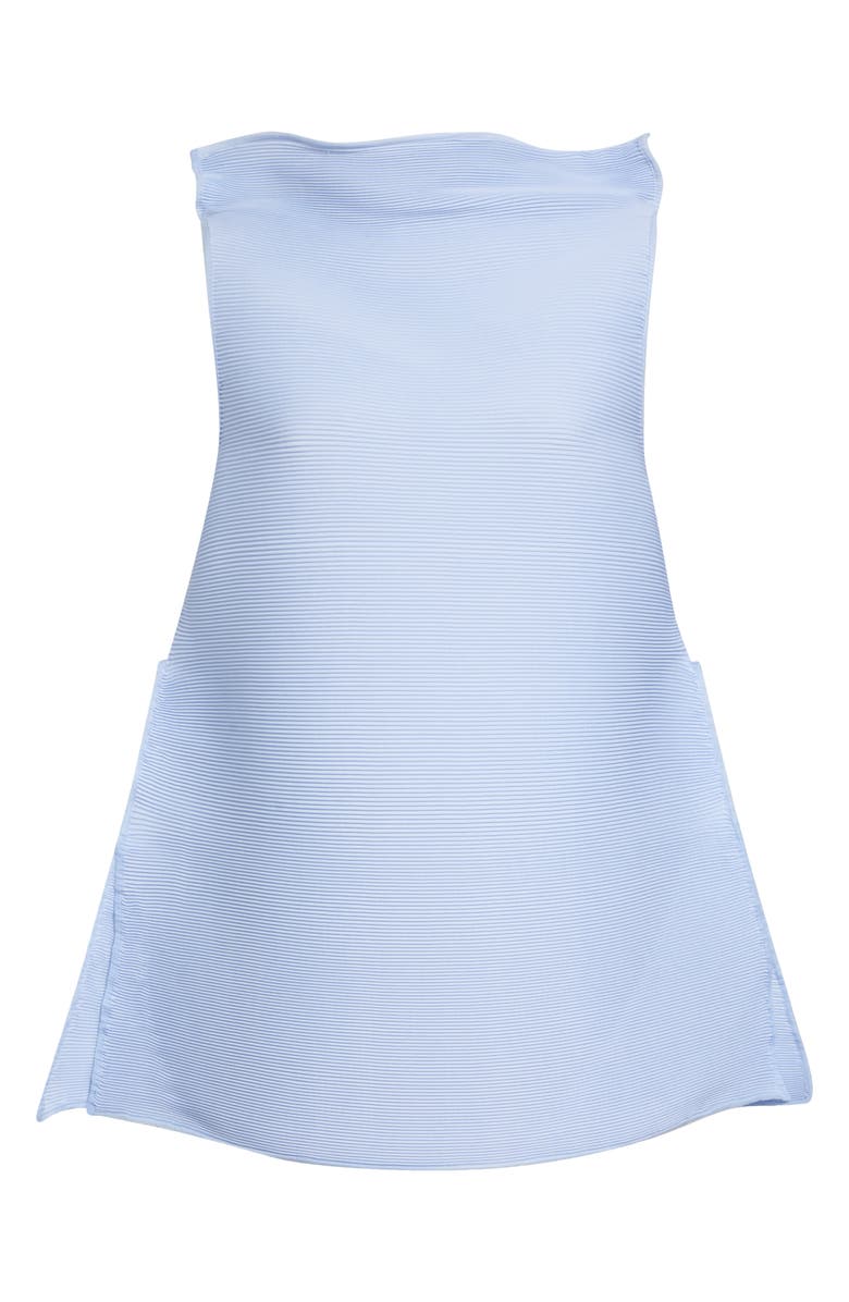 MELITTA BAUMEISTER Sleeveless Ripple Plissé Top, Main, color, Soft Blue