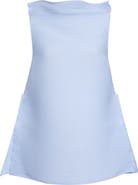 MELITTA BAUMEISTER Sleeveless Ripple Plissé Top